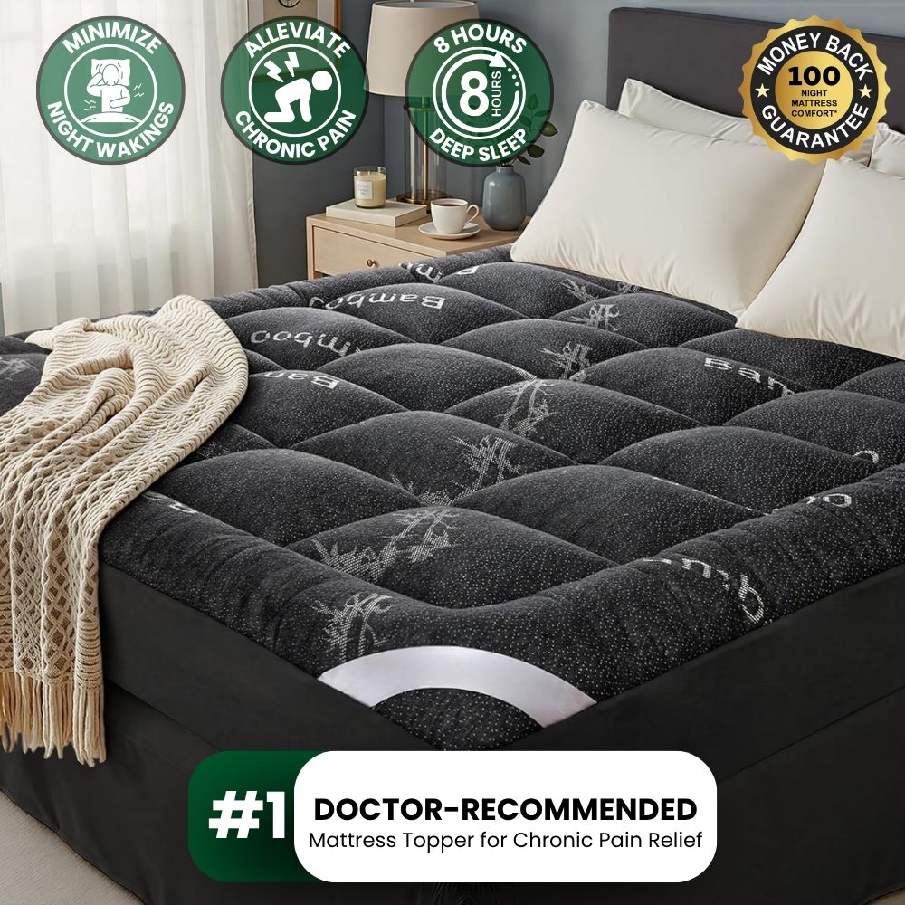 Premium Bamboo Mattress Topper